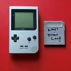 Game Boy Pocket Handheld Console System MGB-001 Silver Works with Kirby Game