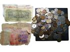 2 Lbs World Foreign Coins Mixed Lot Vintage Old Classic Paper Pounds