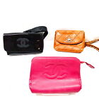 Chanel Cosmetic Pouch Bag  Cosmetic Pouch Waist Pouch 3 set Caviar Skin 3750931