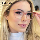 TR90 Cat Eye Anti-Blue Light Optical Glasses Women Clear Lens Glasses Frames New