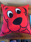 Large Children's pillow, Clifford the big red dog, washable