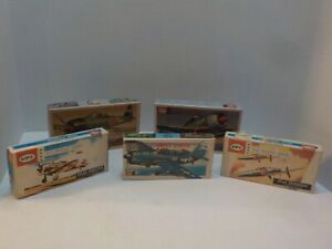 N Vintage UPC H-O Pocket Seriers Airplane Model Kits Lot (New Old Stock)