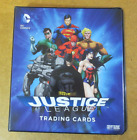 Justice League Trading card BINDER - Batman Superman Wonder Woman Flash Aquaman