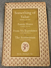Something of Value, Auntie Mame, From My Experience, The Scotswoman, 1955 HC