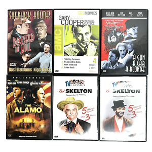 New ListingLot of 5 (7 discs) Classic Action Adventure Mystery Drama Comedy Movies/TV DVDs
