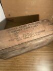New ListingVintage Small Arms primers Ammo Western Cartridge Wood Box Crate