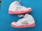 Nike AIR Jordan 5 RETRO PS 'Pinksicle' Shoes Sneakers 440983-168 Youth Size 1Y
