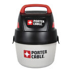 Porter-Cable 1.5 Gallon Poly Shop Vac Wall Mountable for Easy Storage