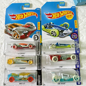 HOT WHEELS 2015 Lot of Misc. Cars - 6 total cars all in original packaging