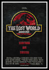 Jurassic Park The Lost World Somethi Movie Poster Print & Unframed Canvas Prints