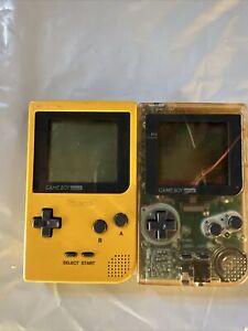 Gameboy Pocket Lot Of 2 Not Working Need Repair