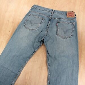 LEVI'S 569 men's loose straight fit denim jeans 34x30 tag wide leg skater y2k