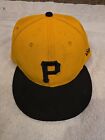 Pittsburgh Pirates New Era 59FIFTY Fitted Hat - Gold/Black 7 3/8