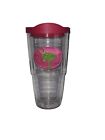 New Listing24 oz Tervis Tumbler South Carolina Palmetto Crescent Pink Lid - Lime Embroidery