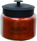 Crossroads Buttered Maple Syrup Jar Candle, 48oz, Red