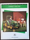 1990s John Deere Tractors Sales Brochure 1070 Advertising Catalog. Agriculture