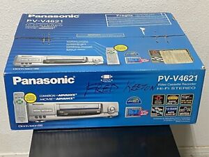 *NEW CELEBRITY-OWNED Panasonic PV-V4621 Omnivision 4 Head Hi-Fi Stereo VHS VCR..