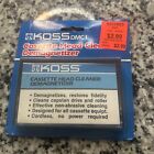 KOSS Cassette Head Cleaner Demagnetizer Non Abrasive Tape Deck Cleaner A1 -New