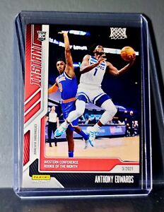 Anthony Edwards 2020-21 Panini NBA #134 Basketball Rookie Card 1 of 803