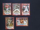 Lot Of (5) 2022 Topps Red Ice Foil /199 RC Series 1 + Update