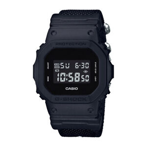 Casio G-SHOCK DW5600BBN-1 Military Black Cordura Nylon Strap Digital Men's Watch