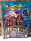 Beistle 3-D Haunted House Die Cut Halloween Decoration VINTAGE New READ