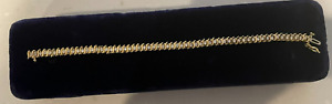 Unique Diamond Tennis Bracelet in 14K Gold