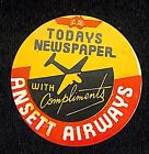 Ansett Airways Gum Label 