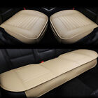Leather Car Seat Cover Seat Cushion Pad Mat Universal Fit Honda/Toyota/Nissan