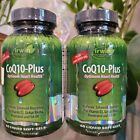 2x Irwin Naturals CoQ10-Plus Optimum Heart Health Supplement Gingko Omega 3s D3