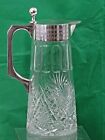 ANTIQUE RUSSIAN ROYALTY PRESENTATION SILVER & CRYSTAL PITCHER German / Prussian