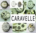 CARAVELLE Used Old Vintage Watch Movement Varieties To Choose For parts Repair