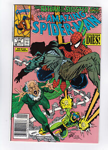 Amazing Spider-Man #336 by David Michelinie & Erik Larsen, 1990 Marvel 8.5