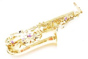 Yamaha YAS62 Professional Gold Lacquer Alto Saxophone Used