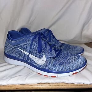 Nike Womens Free TR Flyknit 718785-403 Blue Running Shoes Sneakers Size 9