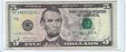 New ListingFancy $5 dollar bill Birthday Note serial # PF19631012A 10-12-1963 or 12-10-1963
