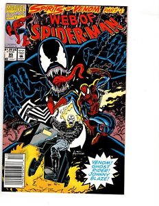 Web Of Spider-man #95 1992 newsstand FN/VF