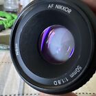 Nikon AF Nikkor 50mm 1: 1.8 D lens Excellent Condition