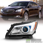 NEW 2014-16 Buick LaCrosse Halogen w/LED DRL Projector Headlight Headlamp Driver (For: 2015 Buick LaCrosse)