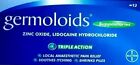 Germoloids Hemorrhoid & Piles Suppositories with Anaesthetic and Zinc Oxide 12ct