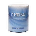 100 PC PlexDisc 16X 4.7 GB DVD-R Logo Top Disc Blank Media 632-817-BX
