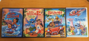 Disney Lilo & Stitch Complete Collection - 4 DVD Lot - 1 2 3 4 Leroy Fantastic!