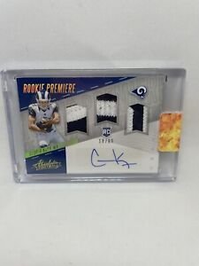 New Listing2017 17 Panini Absolute Jersey COOPER KUPP /99 Rookie Patch Auto Autograph RPA