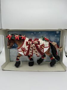 Breyer Horses Yuletide Greetings 2020 Christmas Holiday Shire Draft Shannondell