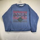 Vintage 90s Americana Western Classic Faded Sweatshirt Adult Large BOXY FIT
