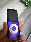 Apple iPod nano 4th Gen 8gb Purple Model# A1285 Very Good -Used Barely