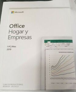 Microsoft  Office Hogar y Empresas  2019  T5D-03260  for PC/Mac  Latin America