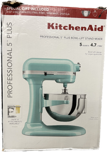 KitchenAid Professional 5 Plus Series Stand Mixers AQUA SKY, KP25M0XAQ
