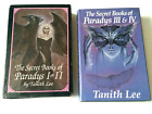 Lot of 2 Vintage The Secret Books of Paradys by Tanith Lee Books 1 - 4 HC