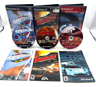 Lot of 3 Racing Games Gran Turismo 3 Burnout Revenge Speedway PS2 Tested.